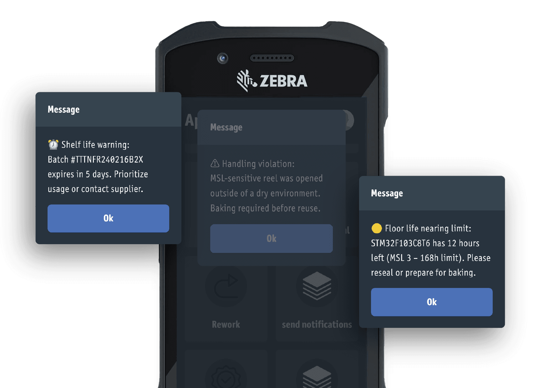 Automatische Warnmeldungen