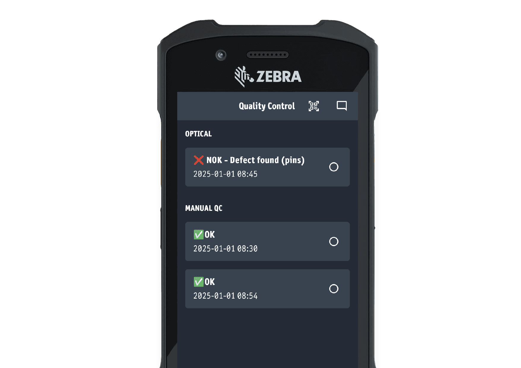 Qualitaetspruefungen und Fehlerverfolgung