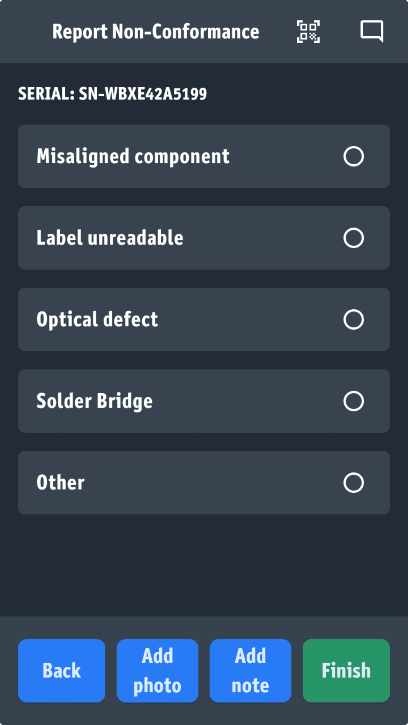 Quality evaluation task