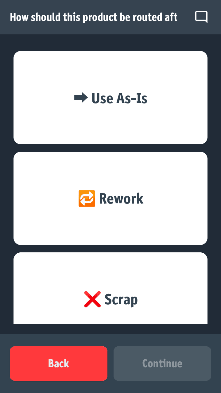 Inspektionsergebnisse