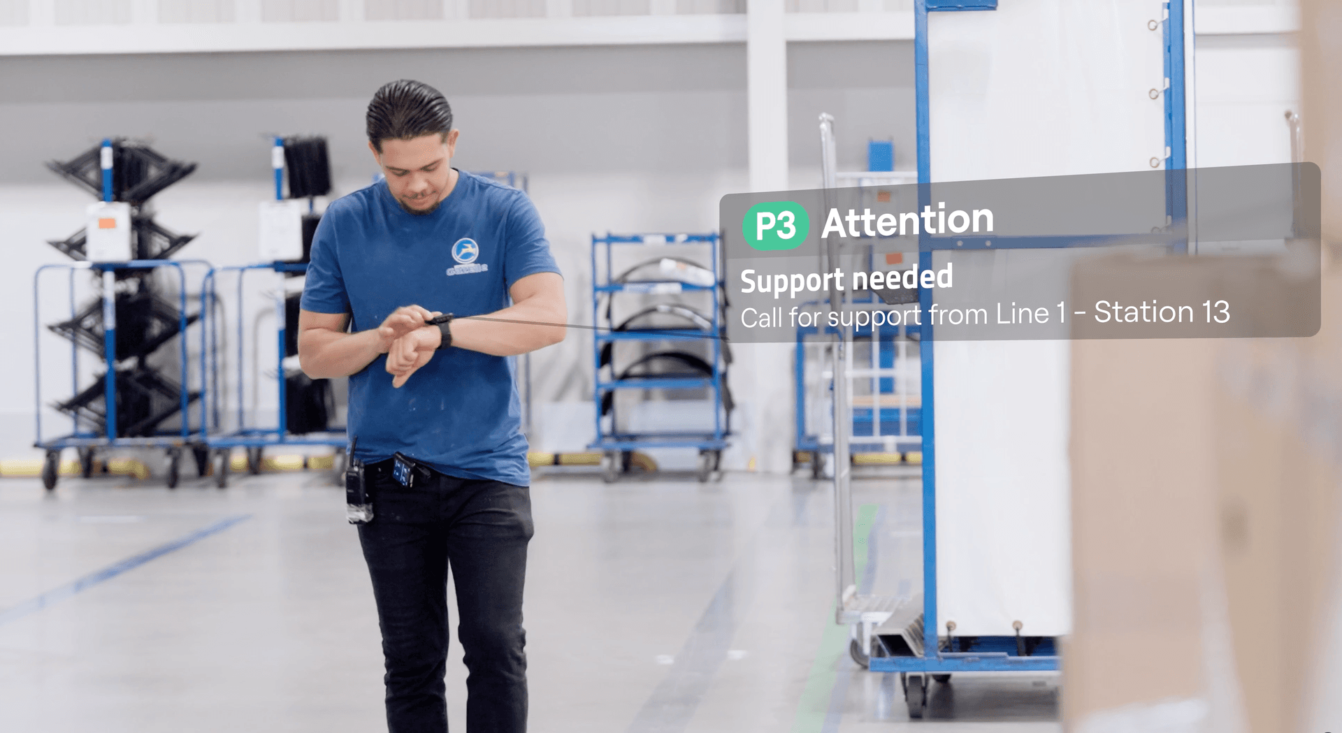 Launch the application within one day