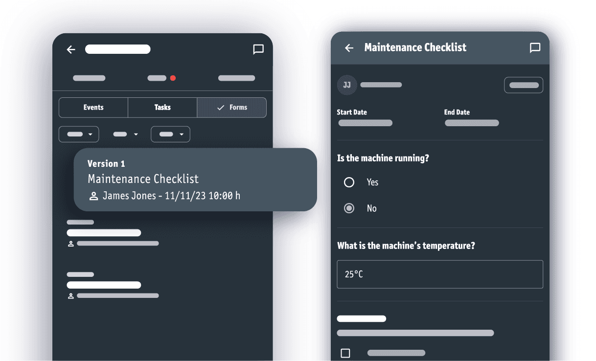 Traceability for who, what, where, when, and why on the shop floor