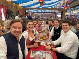 Team at Oktoberfest