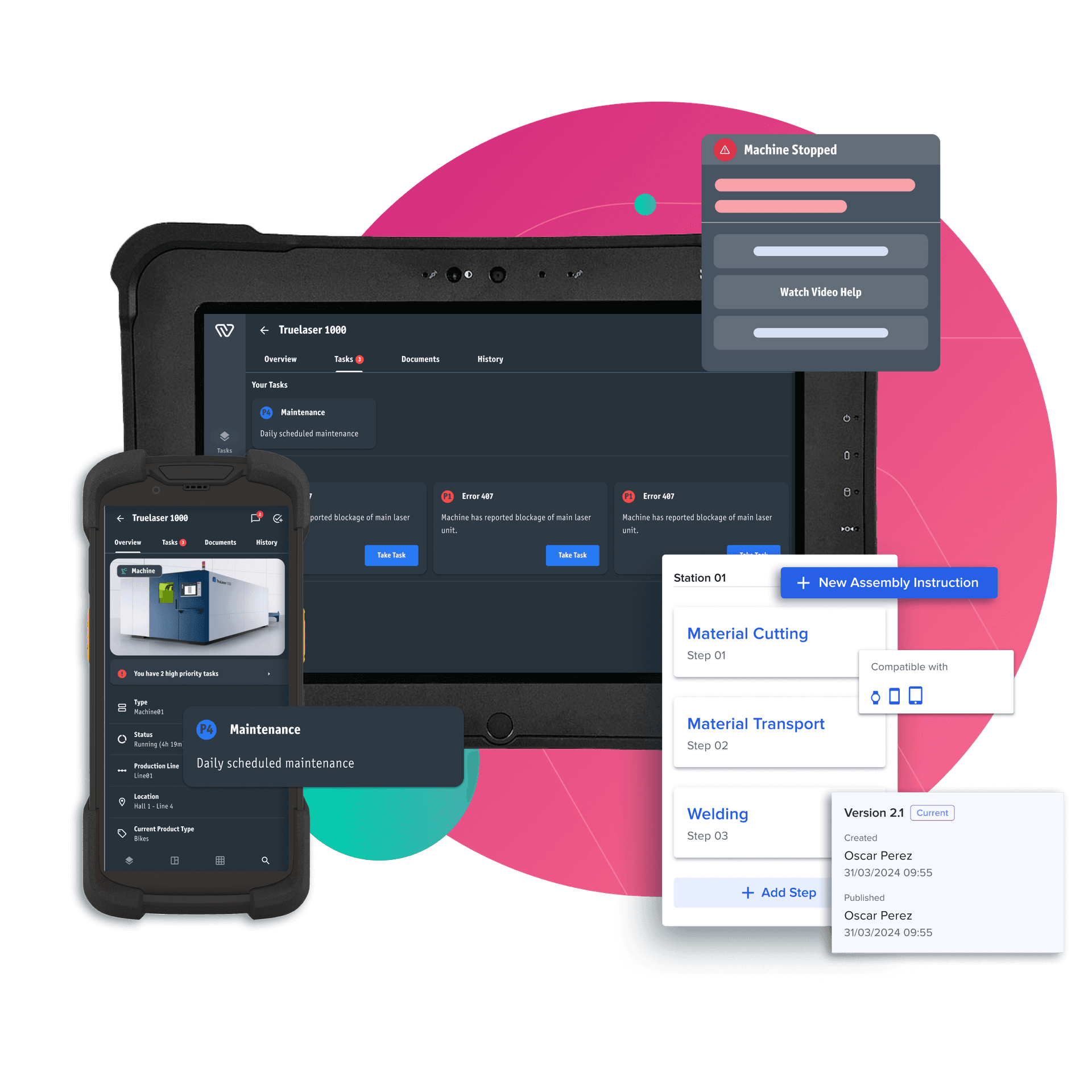 Workerbase dashboard