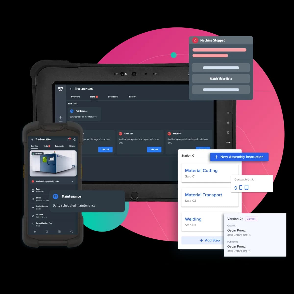 Workerbase dashboard